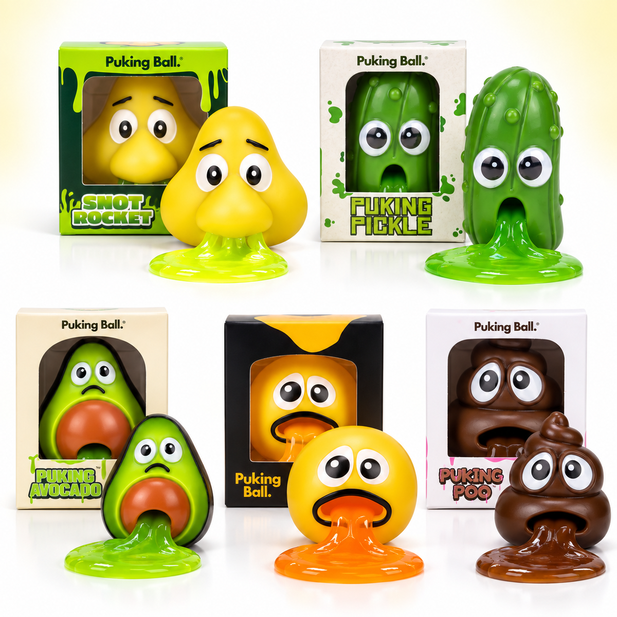 Puking Ball variant — Figurás · 5 darab