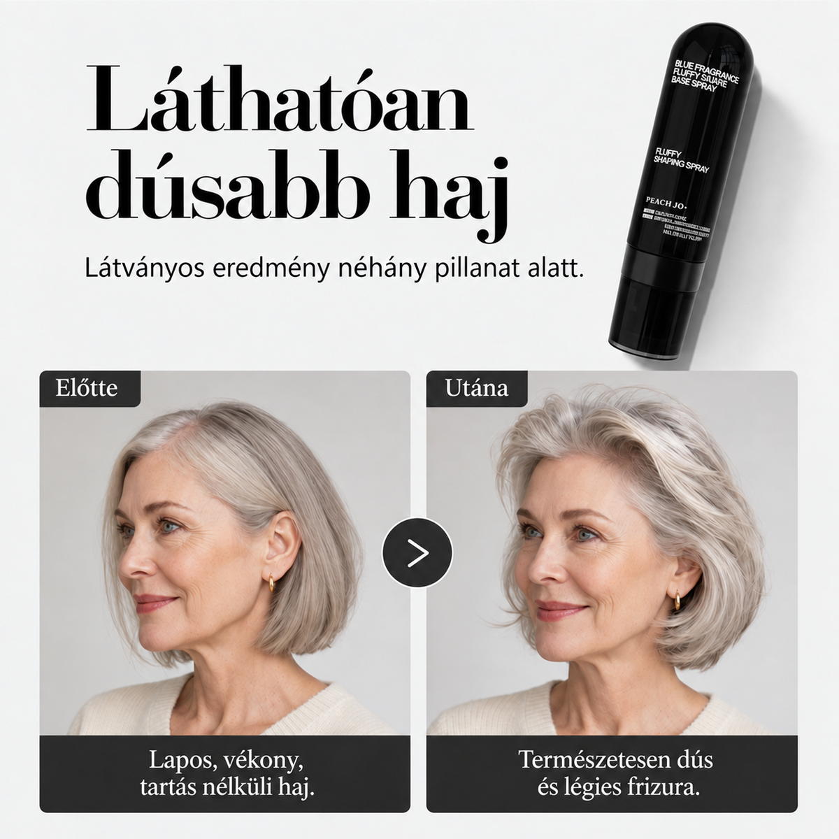 Természetesen dúsabb hatás