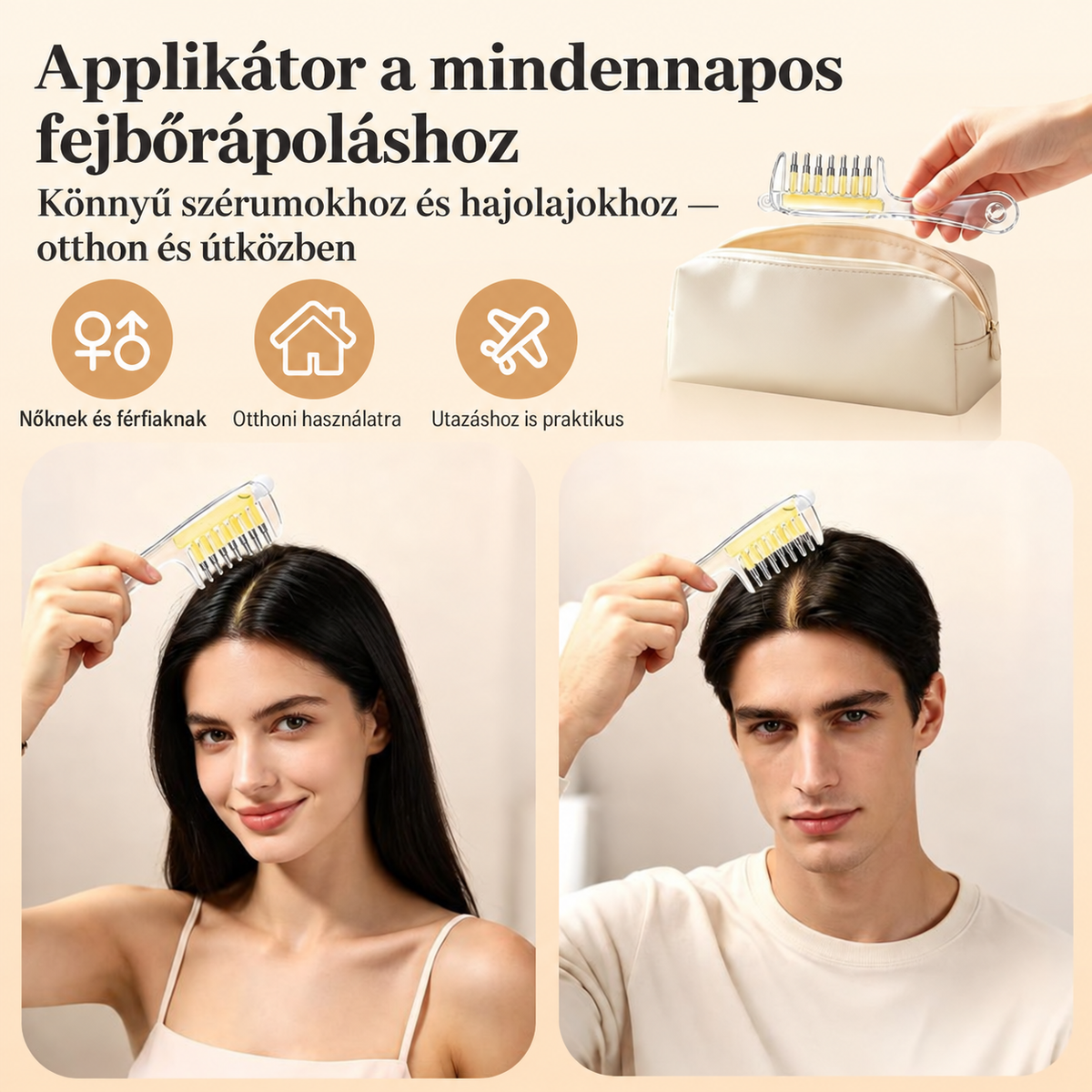 Mindennapos ápoláshoz otthon és útközben